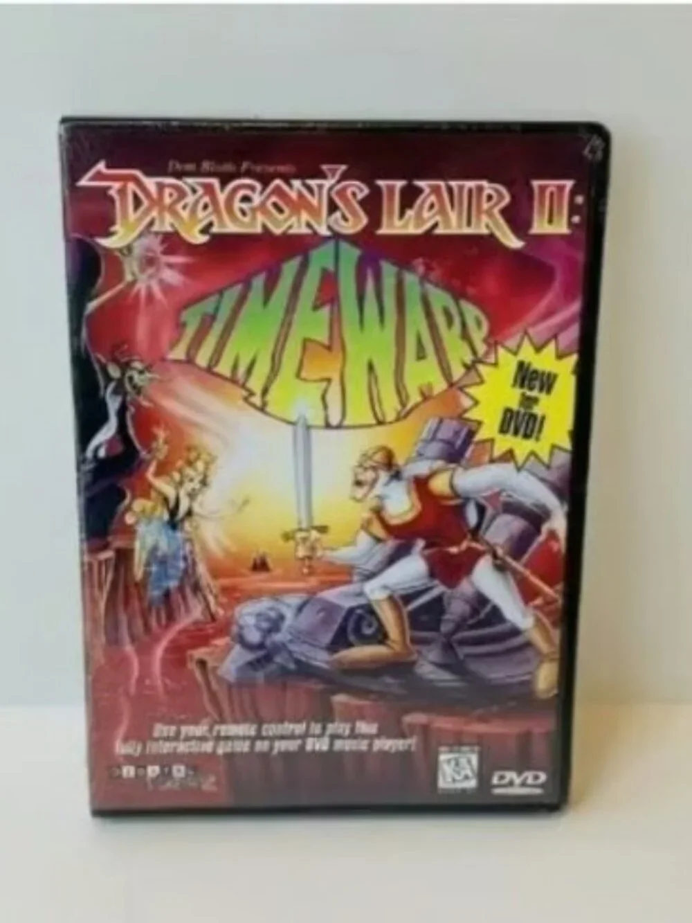 Dragon's Lair II: Time Warp DVD Game ~ PlayStation 2 Compatible ~ New/Sealed!